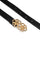 Narrow belt | Black / Gold | Bælte fra Depeche