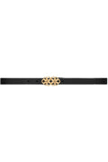 Narrow belt | Black / Gold | Bælte fra Depeche – nedsat