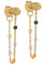 Lola Earring | Dreamy | Kæde øreringe med farvede perler fra Enamel