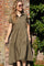 Ilona Shirt Dress | Dusty Army | Kjole fra Liberté
