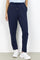 Freya Hose | Marineblau | Hose von French Laundry