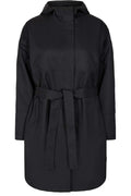 Storm Ja Belt | Black | Jakke med bælte fra Freequent